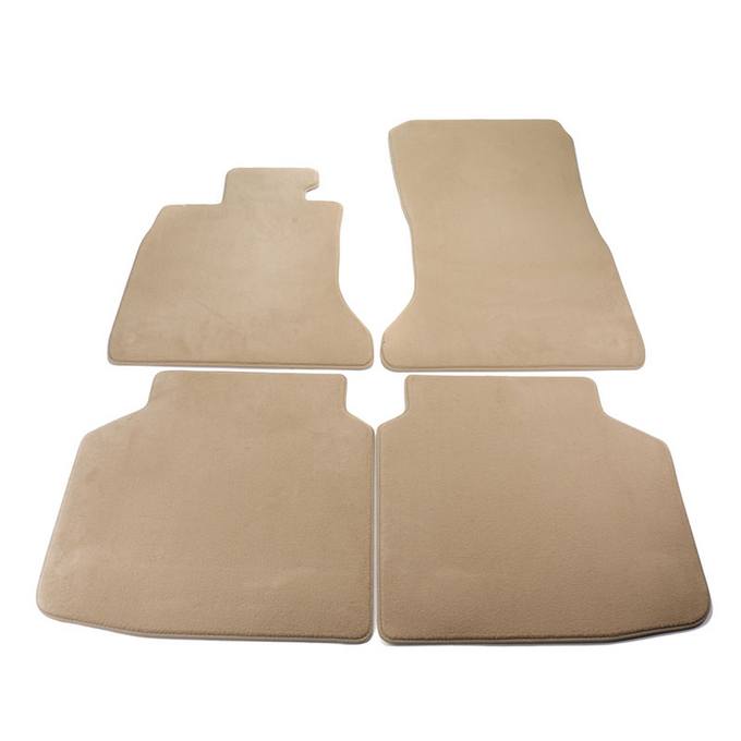 BMW Floor Mat Set - Front and Rear (Beige) 51477337687